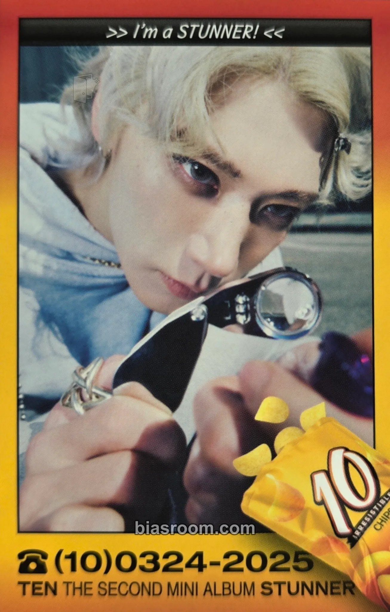 Ten Stunner Photocard - NCT - NCT K-pop photocard