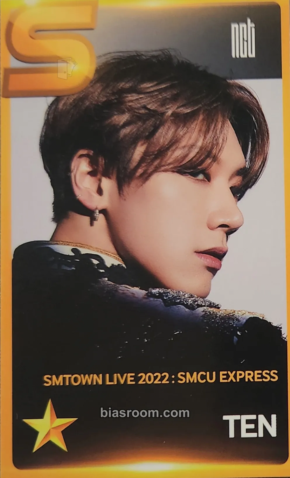 Ten 2022 SMTOWN LIVE: SMCU EXPRESS Photocard - NCT - NCT K-pop photocard