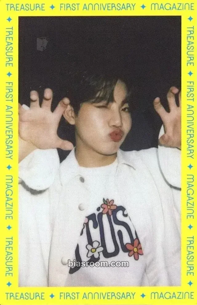 TREASURE - Junkyu - First Anniversary Other random photocard 1st anniversary magazine photocard