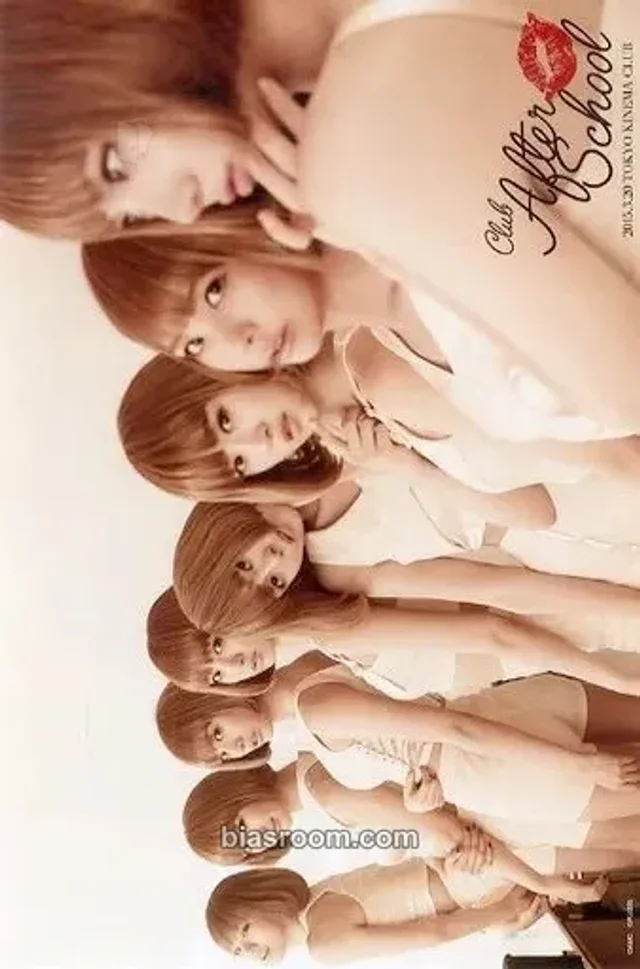 After School - BEST  Album A4 photo print release event