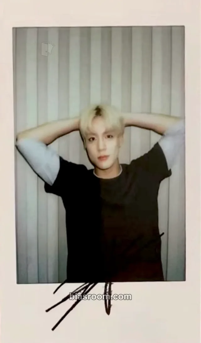 NCT DREAM - Jeno - Go Back to the Future Album popmerch (ppmq) pob (pre-order benefit) polaroid printed signature