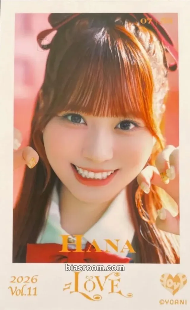 =LOVE - Oba Hana - STADIUM LIVE 「Beyond “Kyun” ♡」 Event polaroid random pack trading card