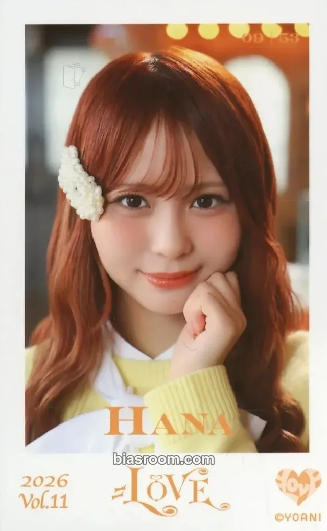 =LOVE - Oba Hana - STADIUM LIVE 「Beyond “Kyun” ♡」 Event polaroid random pack trading card