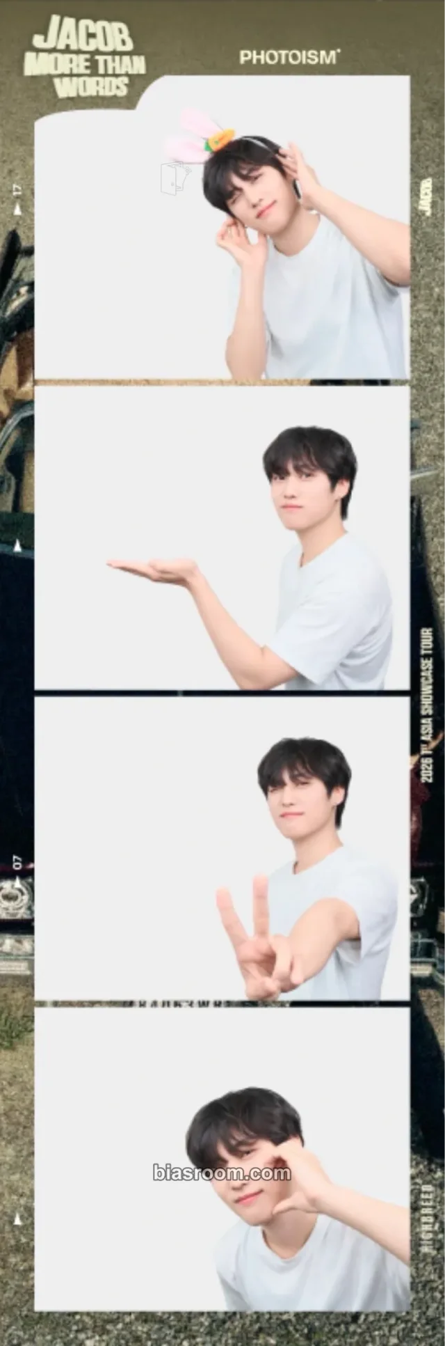THE BOYZ - Jacob - Jacob 1st Asia Showcase Tour [More Than Words] Event 4 cut photo photo strip photoism solo