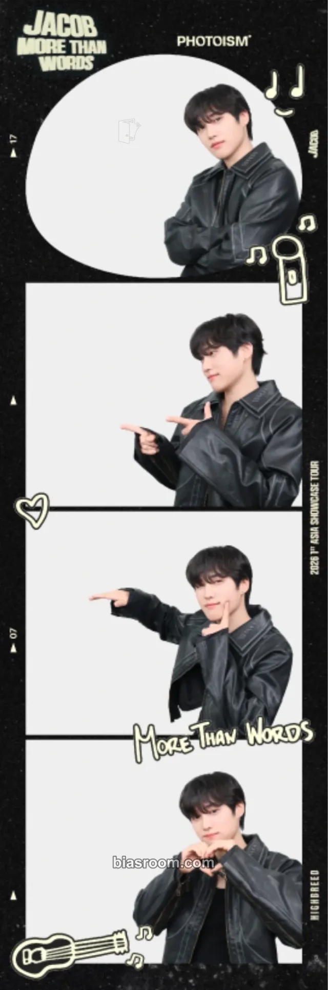 THE BOYZ - Jacob - Jacob 1st Asia Showcase Tour [More Than Words] Event 4 cut photo photo strip photoism solo