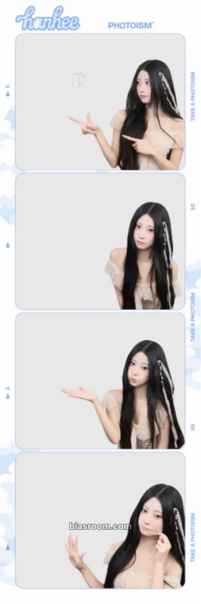 Hanhee - Hanhee - Clock It Album 4 cut photo photo strip photoism