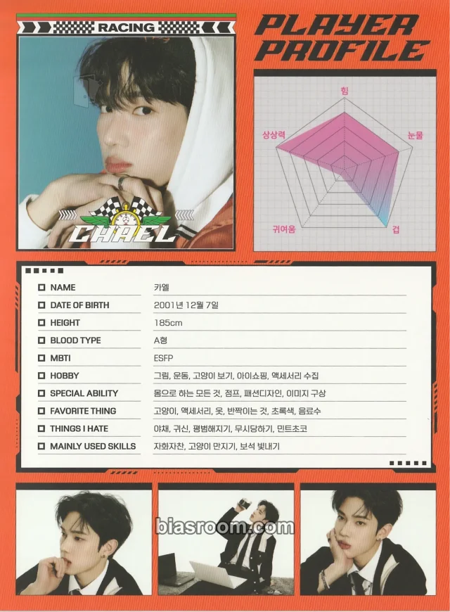 LUN8 - Chael - Continue? Album album inclusion i version large postcard non-standard size