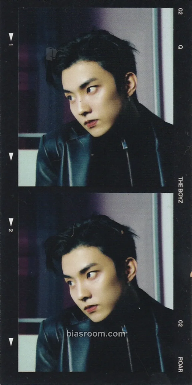 THE BOYZ - Q - Be Awake Album album inclusion photo frame non-standard size transparent/translucent