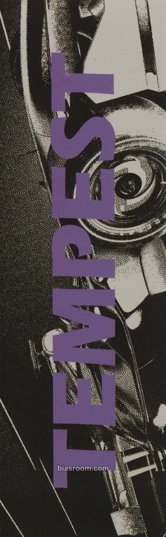 Tempest - Into The Storm Album engine version sticker album inclusion non-standard size