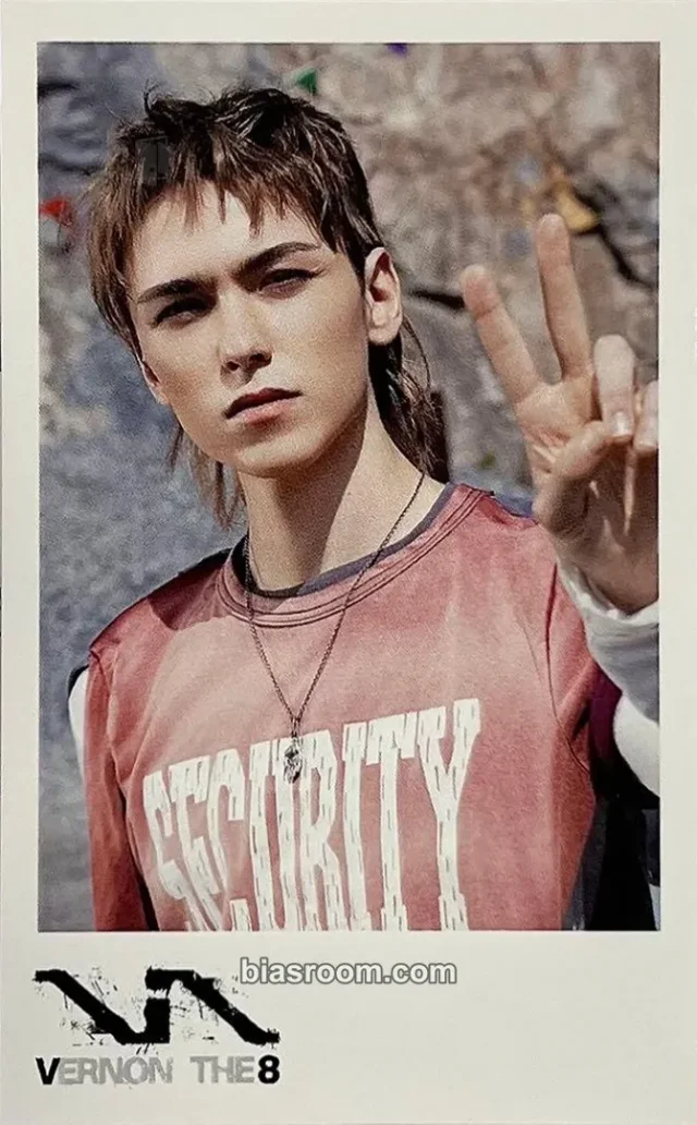 SEVENTEEN - Vernon - V8 Album winner benefit japan polaroid