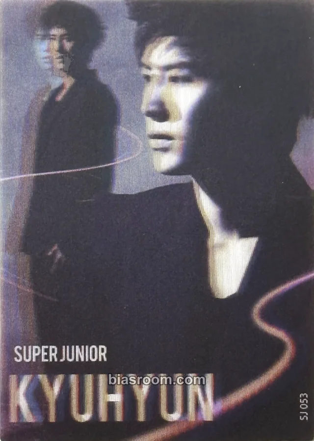 SUPER JUNIOR - Kyuhyun - Star Collection Card Other star collection card lenticular