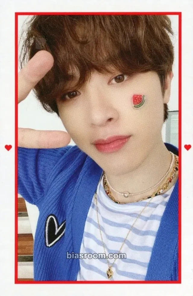 TREASURE - So Junghwan - 2nd Anniversary Other 2nd anniversary magazine photocard random photocard
