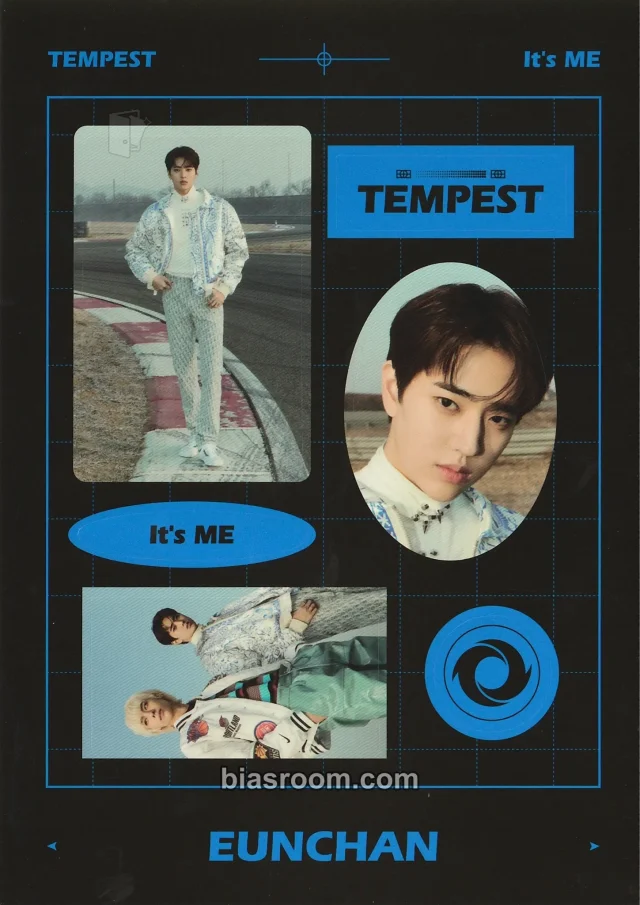 Tempest - Eunchan - It’s ME, It’s WE Album me version sticker sheet album inclusion