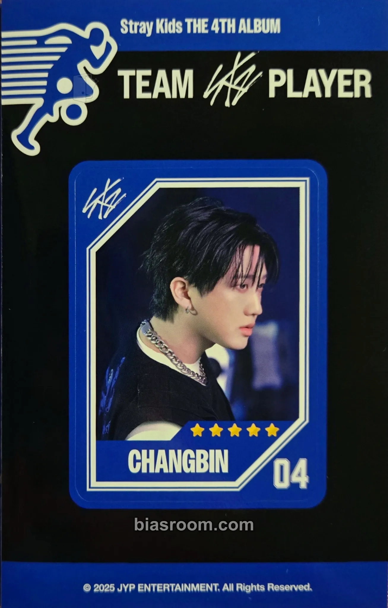 Changbin KARMA Photocard - Stray Kids - Stray Kids K-pop photocard