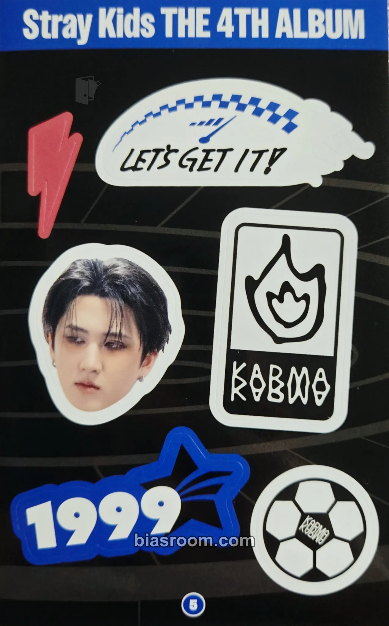 Changbin KARMA Photocard - Stray Kids - Stray Kids K-pop photocard