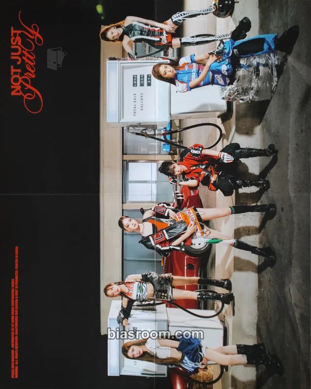 izna - Not Just Pretty Album album inclusion poster first press only racecar version