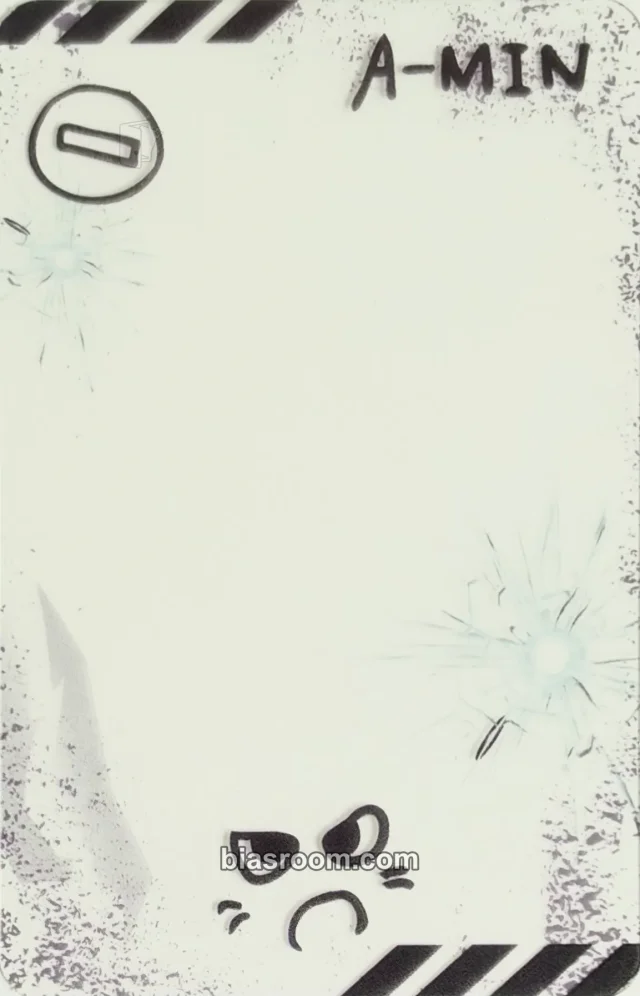 EPEX - A-Min - Prelude of Anxiety Chapter 2. 'Can We Surrender?' Album frame photocard transparent/translucent