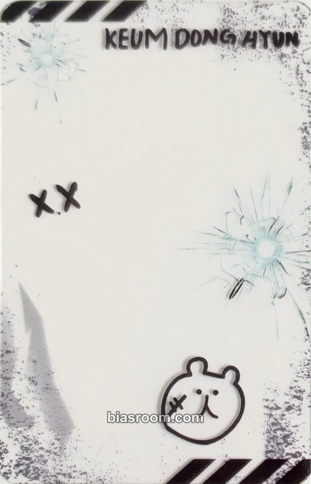 EPEX - Keum - Prelude of Anxiety Chapter 2. 'Can We Surrender?' Album frame photocard transparent/translucent