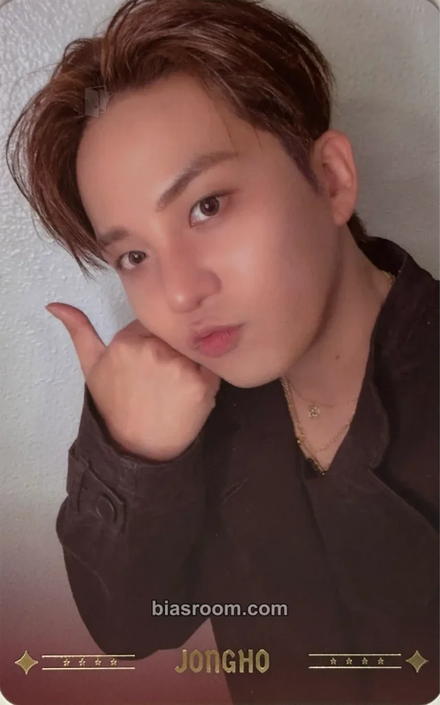 ATEEZ - Jongho - Higher Timepiece × ATEEZ Other inkigayo selfie special version foil card