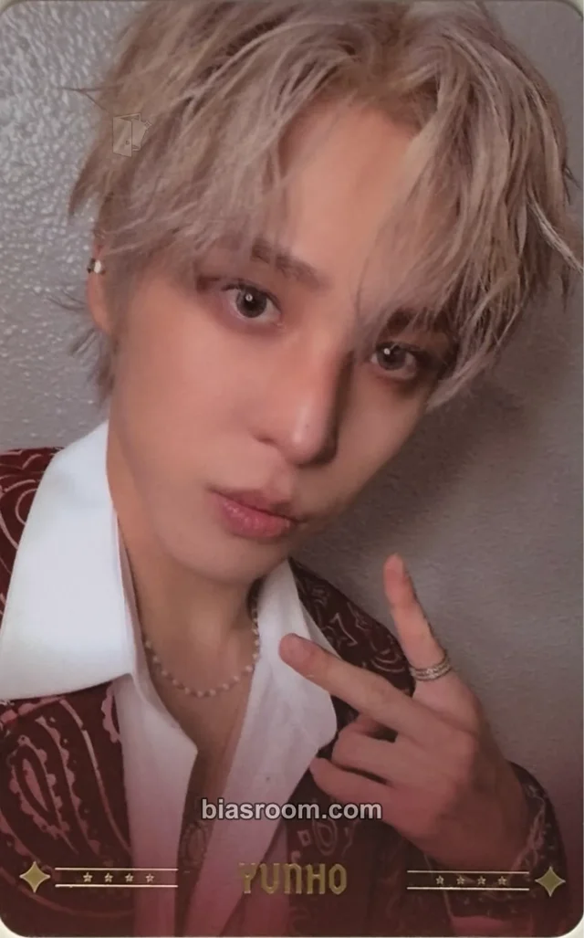 ATEEZ - Yunho - Higher Timepiece × ATEEZ Other inkigayo selfie foil card special version