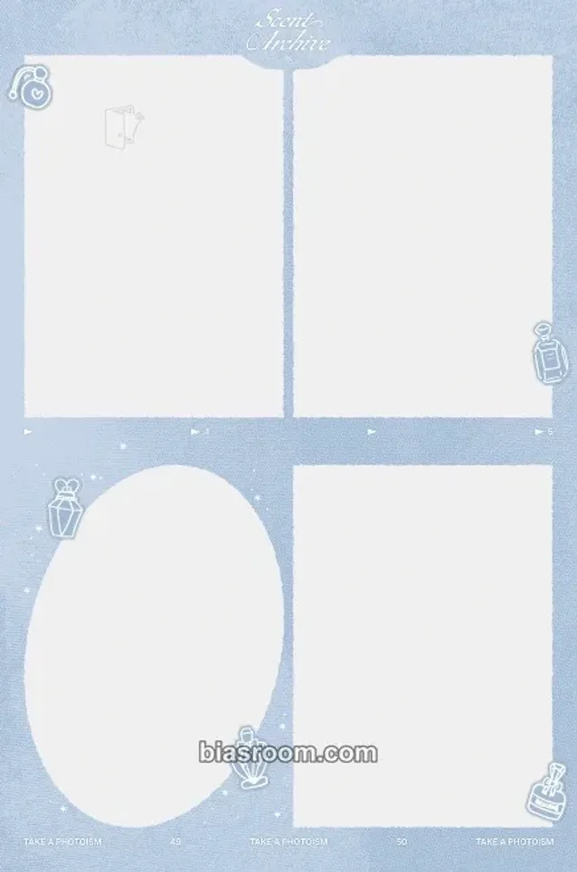 RESCENE - Scent Archive - MEMORIES OF RESCENE POP-UP Event photoism photo frame