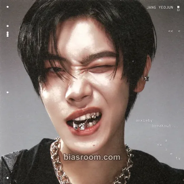 CLOSE YOUR EYES - Jang Yeojun - blackout Album postcard album inclusion