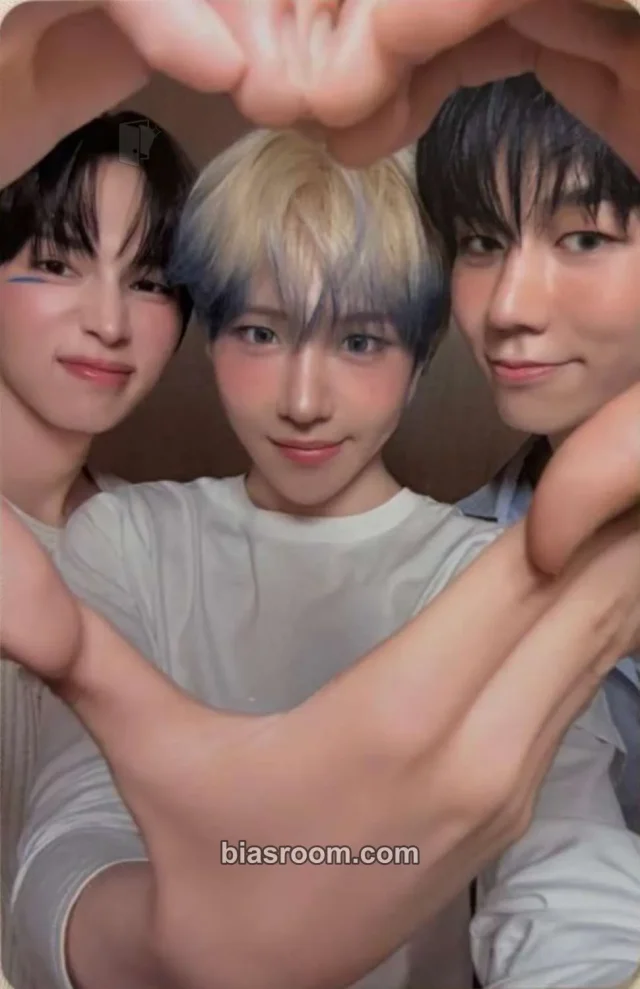 TUNEXX - Inhu  & Sihwan & Zeon - BLUE MODE Album x mode version album photocard