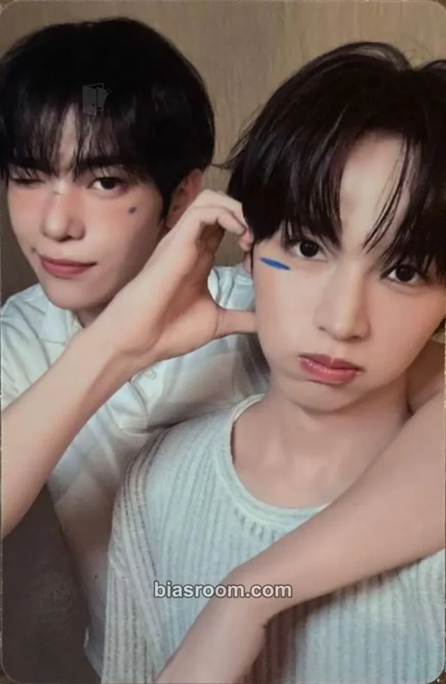 TUNEXX - Inhu  & Donggyu  - BLUE MODE Album x mode version album photocard