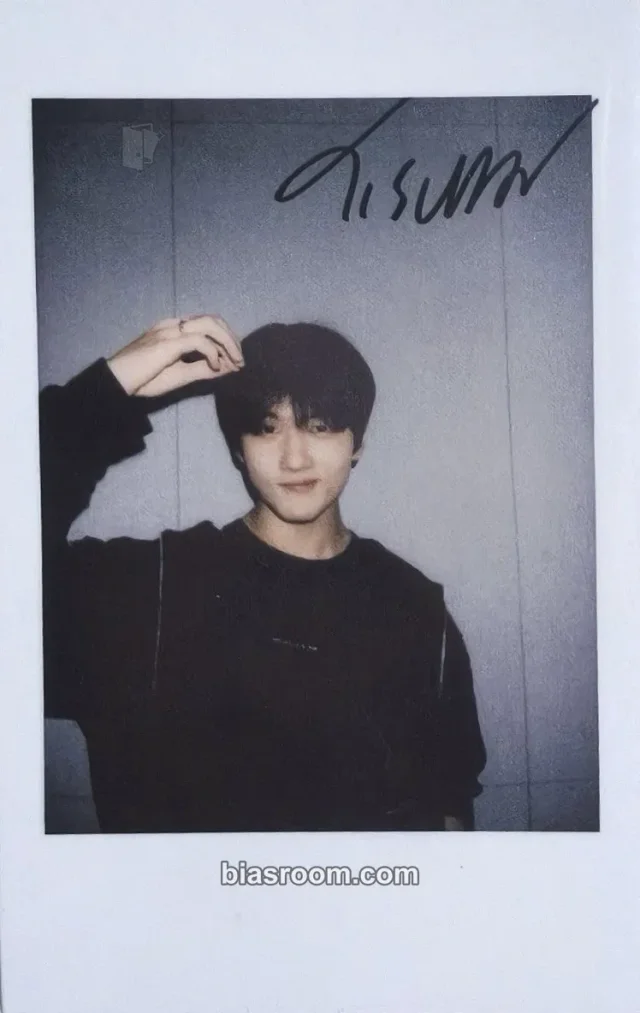 NCT DREAM - Jisung - Beatbox Album withfans / yizhiyu (yzy) video call/fancall round 3 polaroid printed signature