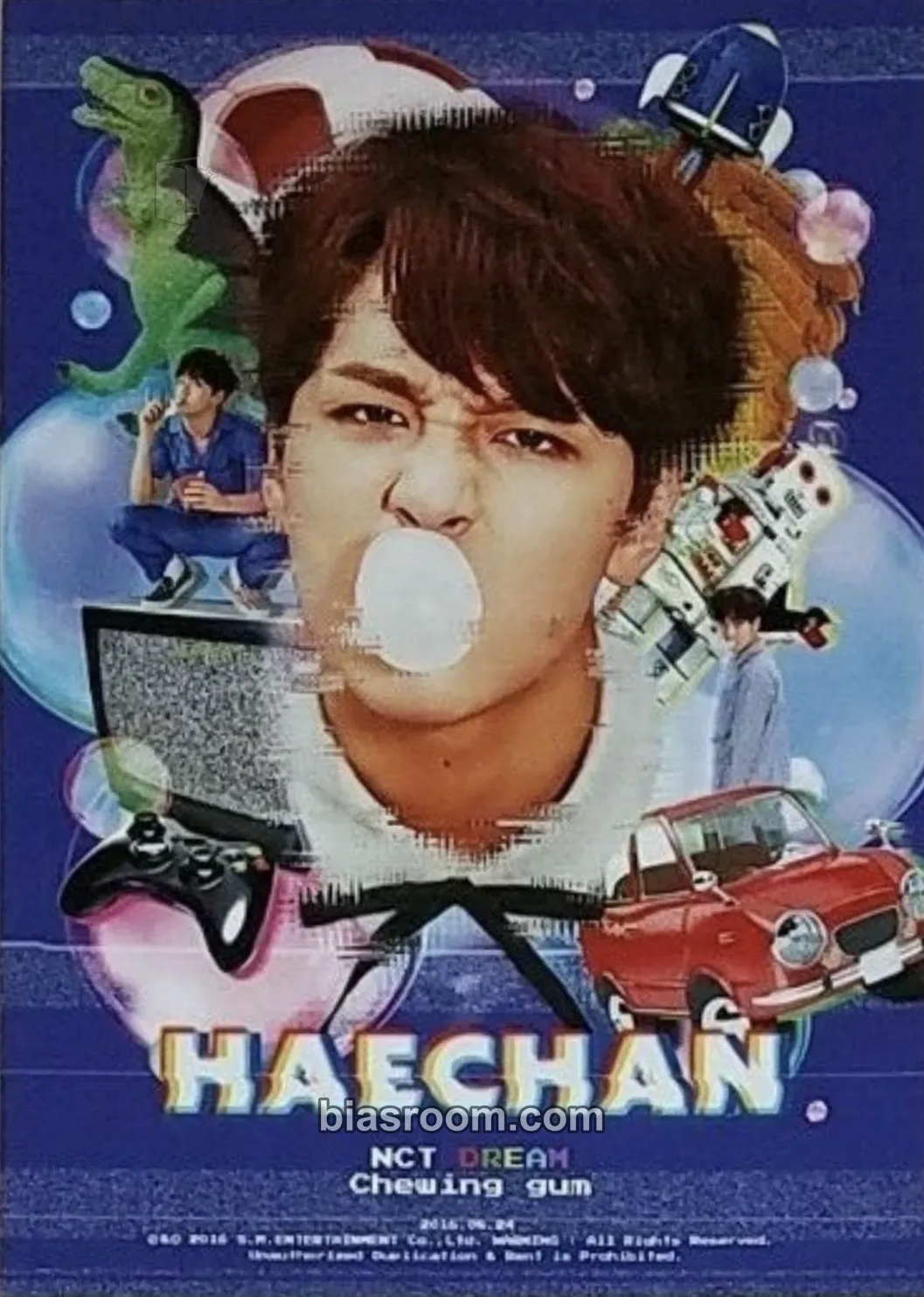 Haechan Chewing Gum Photocard - NCT DREAM - NCT DREAM K-pop photocard