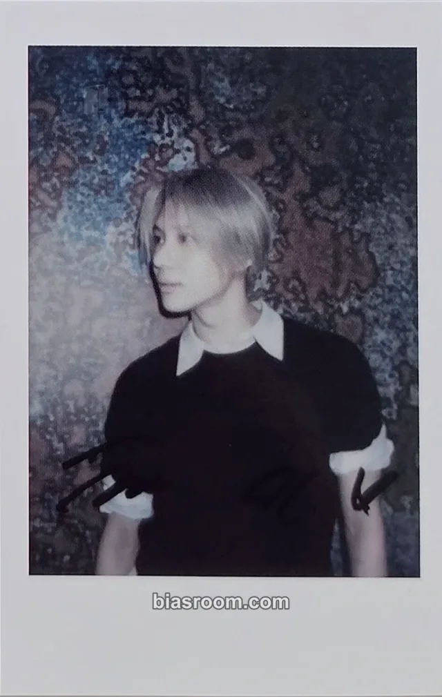 Taemin - Taemin - PHASE 1: Soft Violence Album ktown4u lucky draw (LD) polaroid printed signature