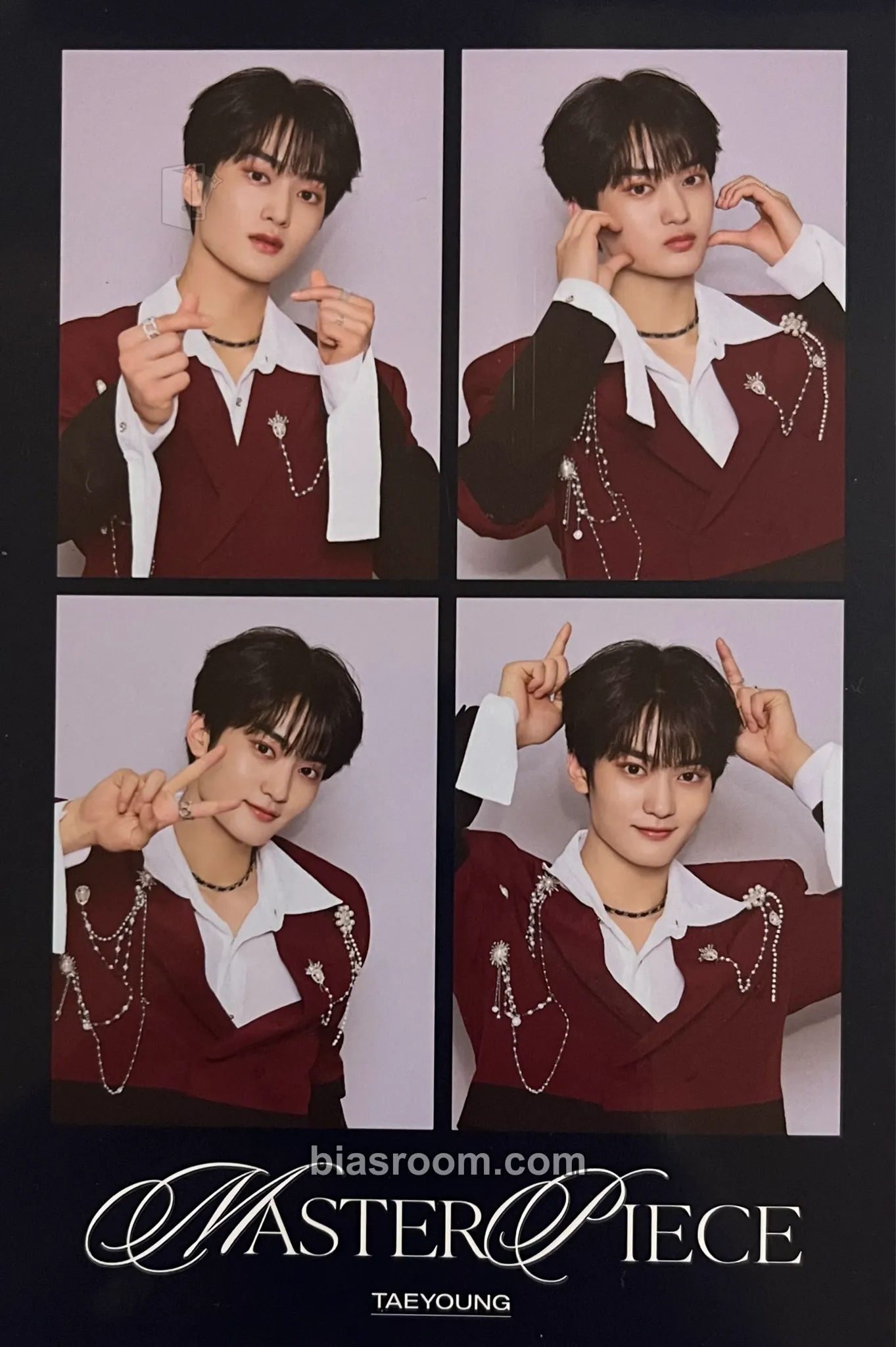 Taeyoung 1st WORLD TOUR 'MASTERPIECE' Media - DVD / KiT Photocard - CRAVITY - CRAVITY K-pop photocard