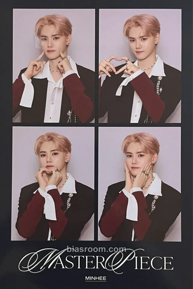CRAVITY - Minhee - 1st WORLD TOUR 'MASTERPIECE' Media - DVD / KiT Other kit inclusion KiT/kihno version 4 cut photo item set