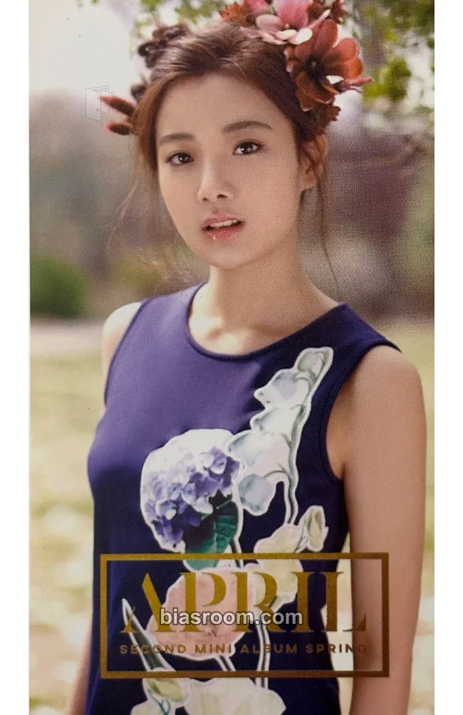Hyunjoo Spring Photocard - APRIL - APRIL K-pop photocard