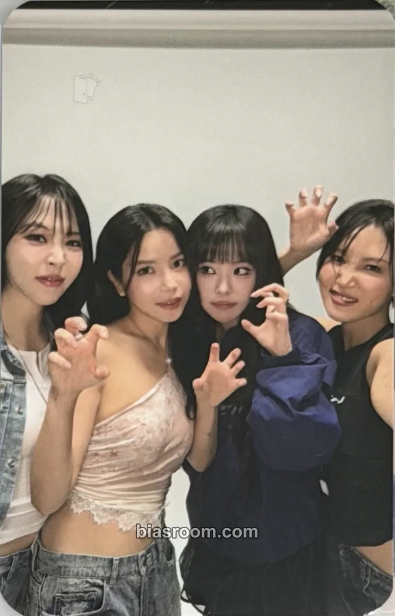 4WARD World Tour Photocard - MAMAMOO - MAMAMOO K-pop photocard