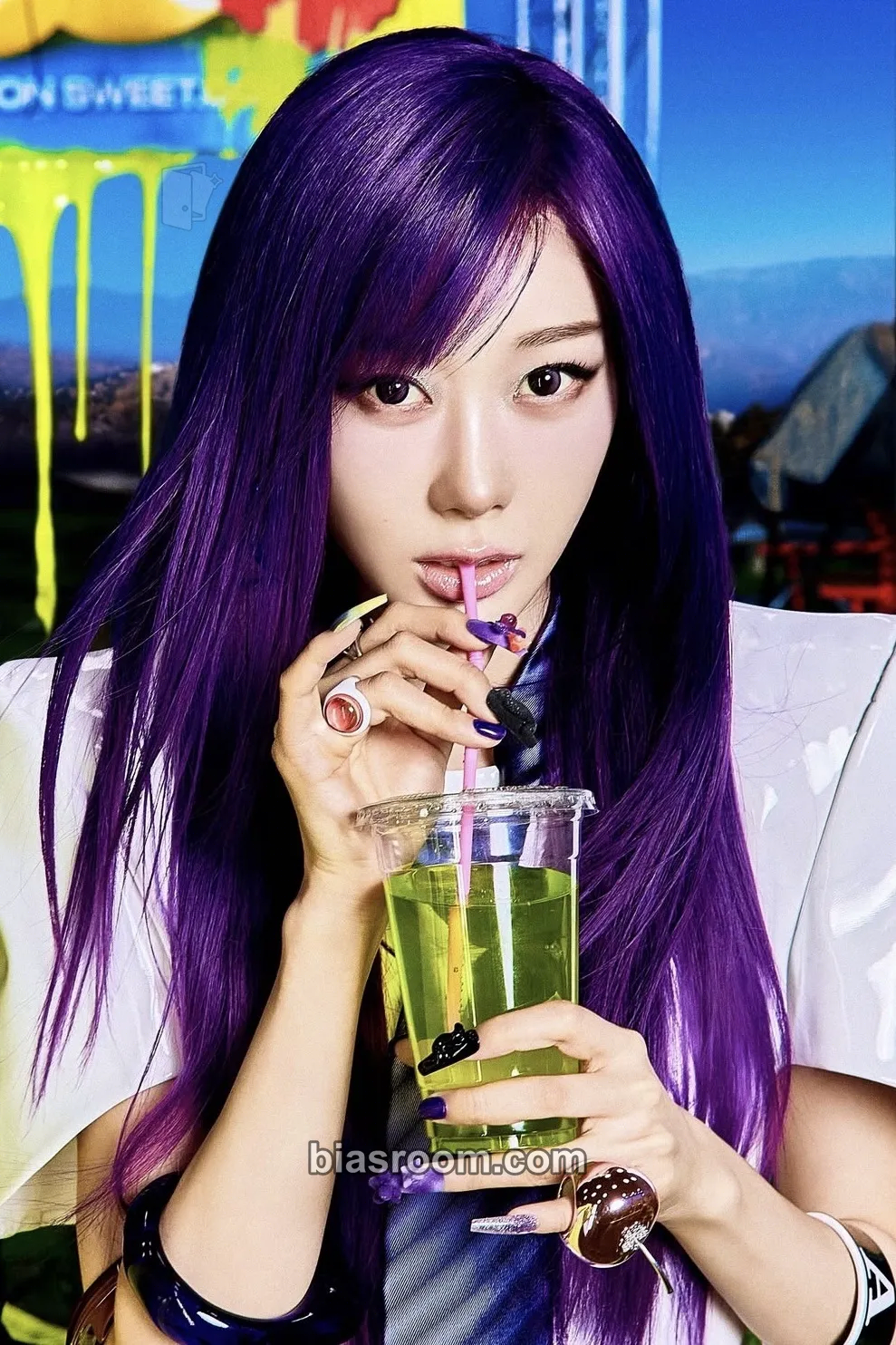 Giselle Lemonade Photocard - aespa - aespa K-pop photocard