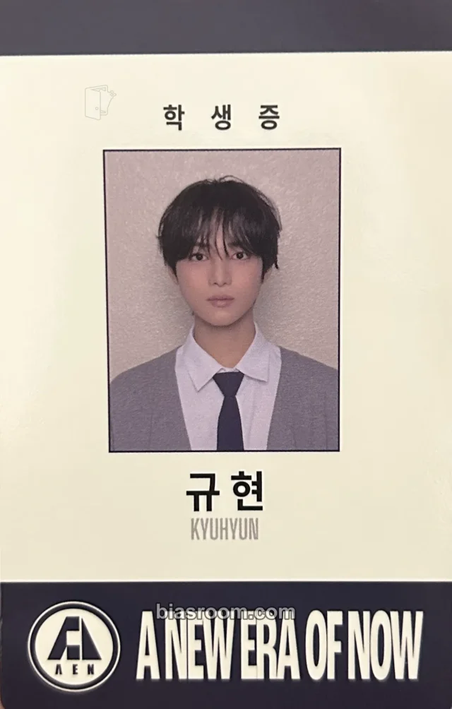 AEN - Kyuhyun - A NEW ERA OF NOW Album mini bag id card album photocard