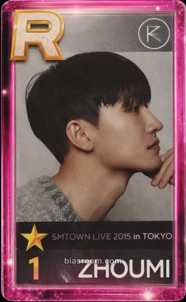 SUPER JUNIOR - Zhou Mi - SMTOWN Live 2025: THE CULTURE, THE FUTURE  Event merch photocard japan superstar