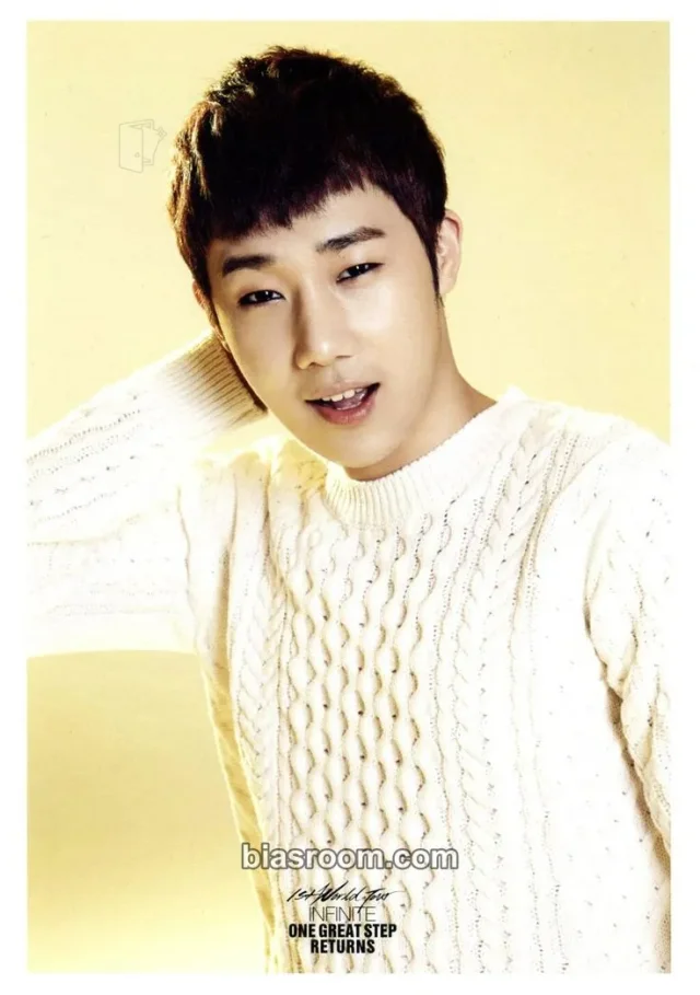 INFINITE - Sungkyu - 2013 INFINITE 1st WORLD TOUR ENCORE <ONE GREAT STEP RETURNS> Event item set postcard