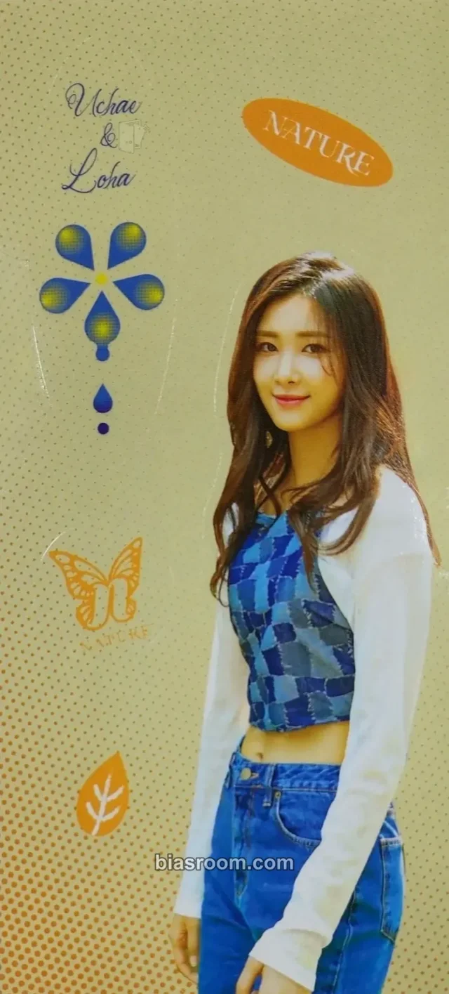 Nature - Uchae - NATURE WORLD : CODE W Album album inclusion sticker sheet