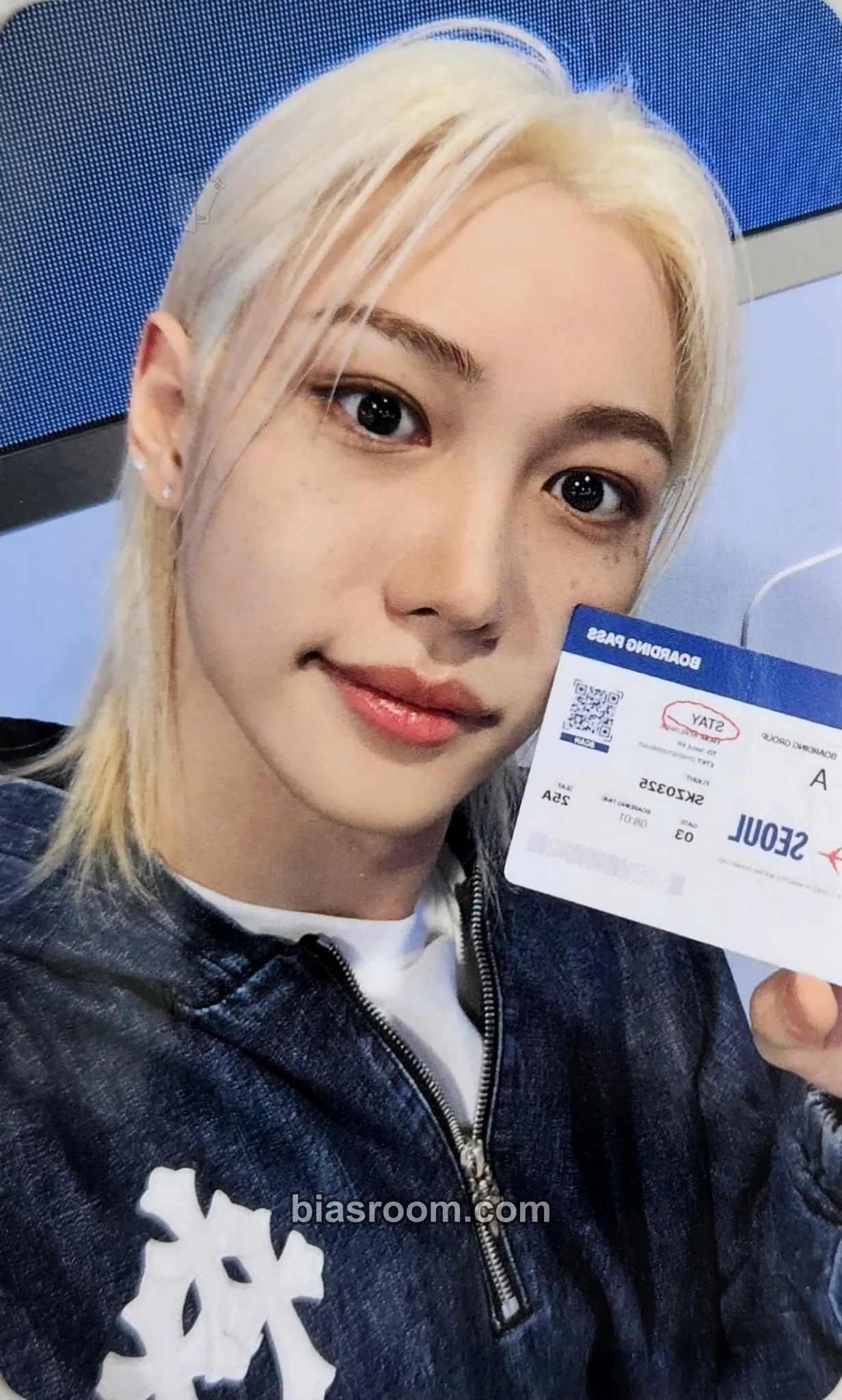 Felix SKZOO EVERYWHERE ALL AROUND THE WORLD Pop-Up Store Photocard - Stray Kids - Stray Kids K-pop photocard