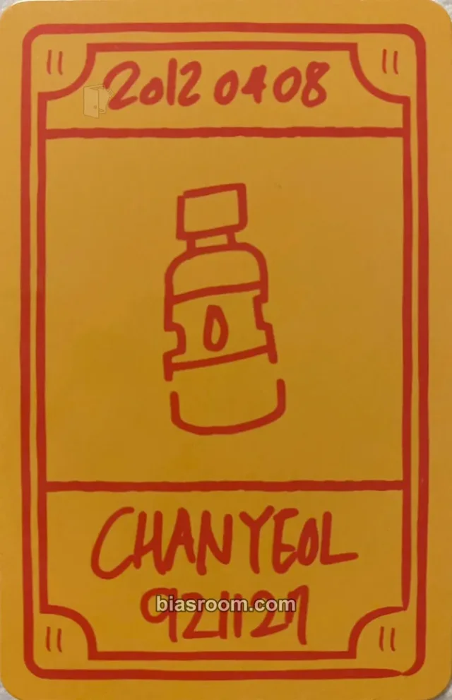 EXO - Chanyeol - EXO's 11th Debut Anniversary MD Other 11th anniversary merch photocard photocard set talisman/lucky card