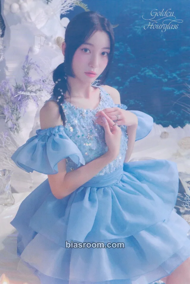 OH MY GIRL - Yubin - Golden Hourglass Album postcard merch inclusion item set