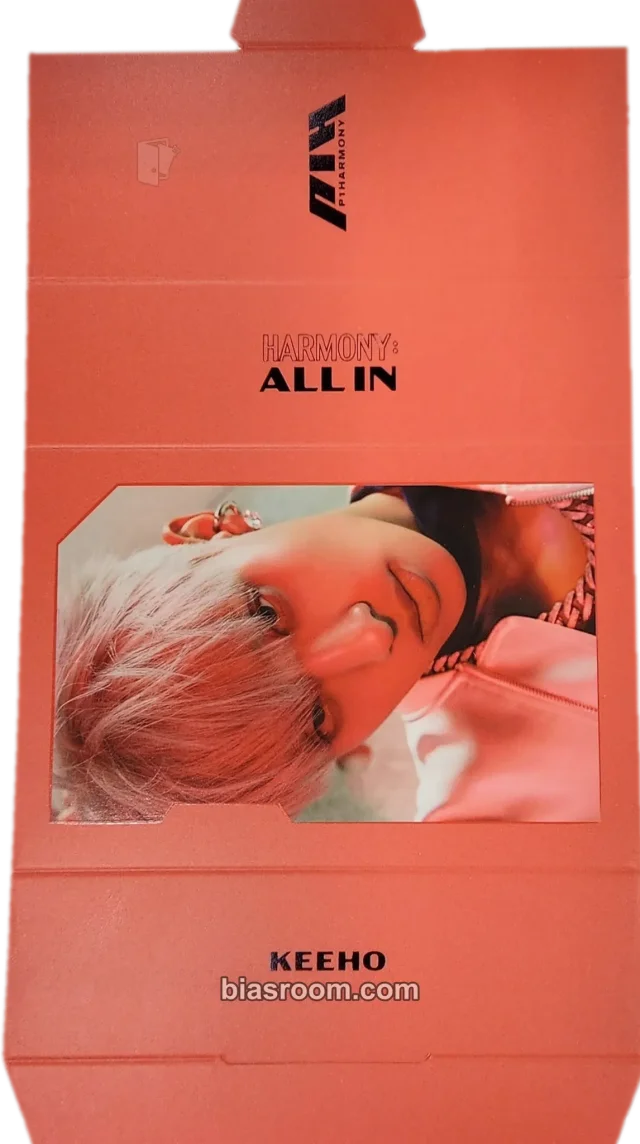P1Harmony - Keeho - Harmony: All In Album bump in version album inclusion standee