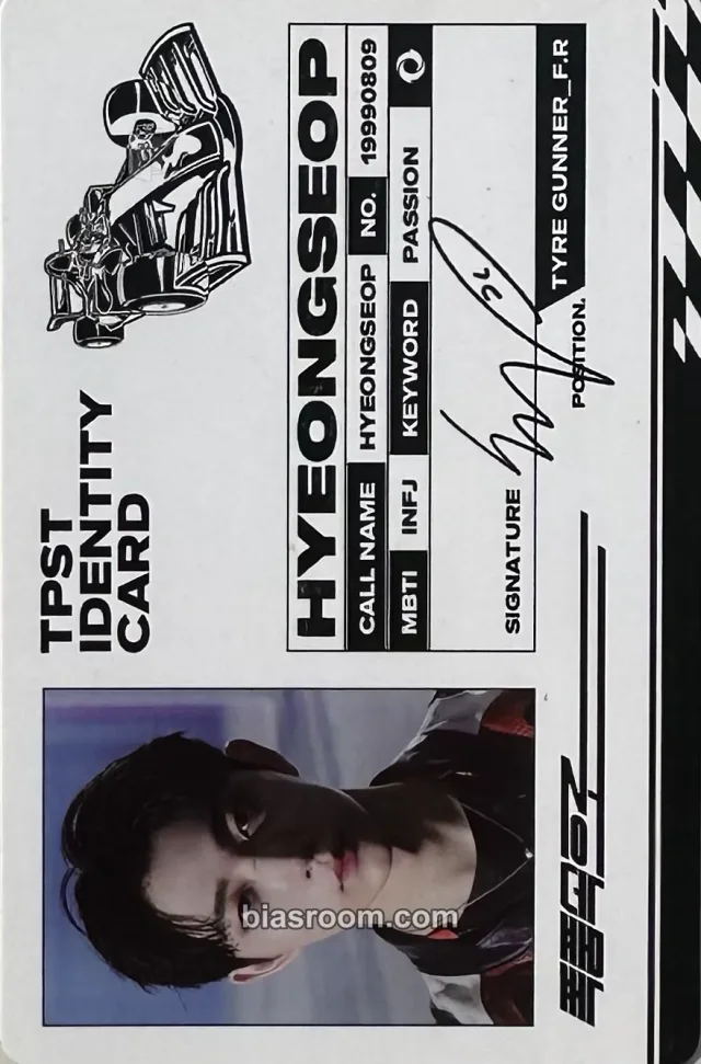 Tempest - Hyeongseop - Into The Storm Album album photocard