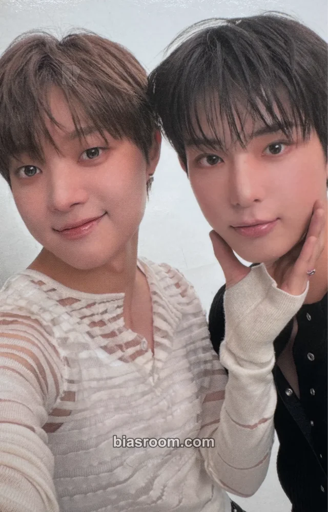 &TEAM - EJ & Harua  - Mark on Me Album album photocard mini CD-R version