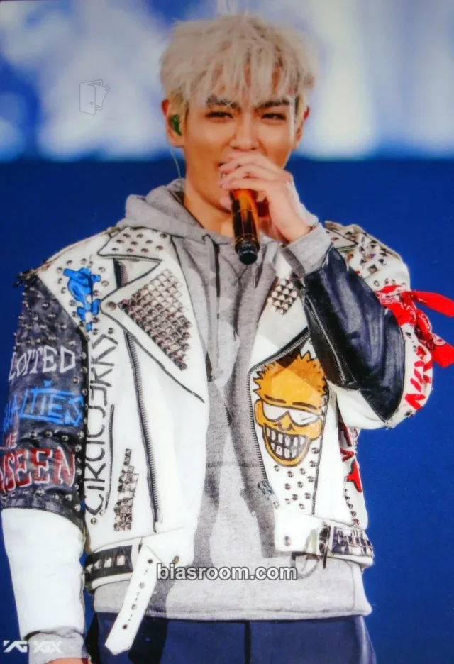 BIGBANG - T.O.P - Japan Dome Tour “X” Event merch inclusion jpfc (japan fanclub) postcard