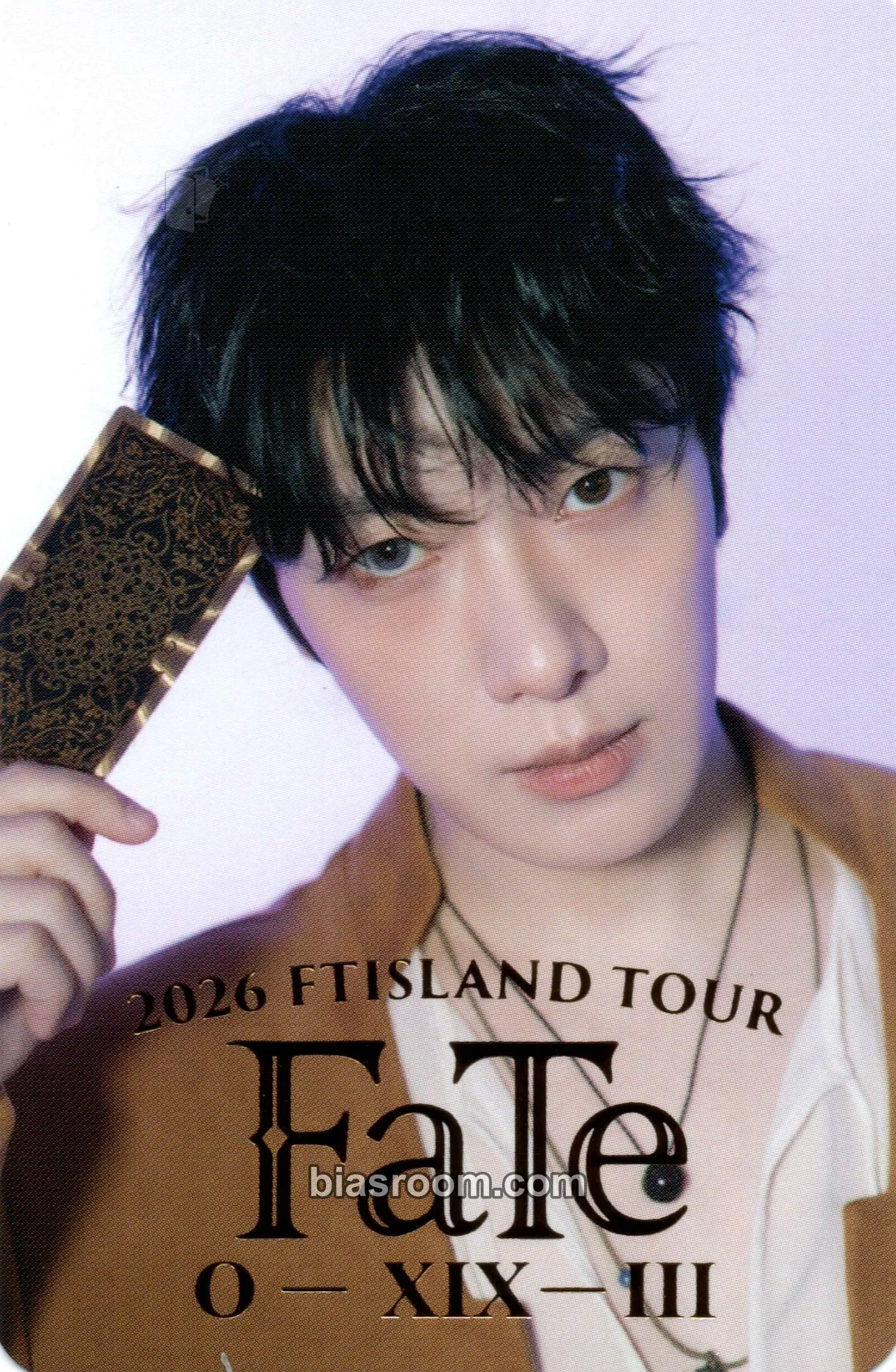 Minhwan 2026 FTISLAND TOUR 0 — XIX — III 'FaTe' Photocard - F.T. Island – F.T. Island K-Pop-Photocard