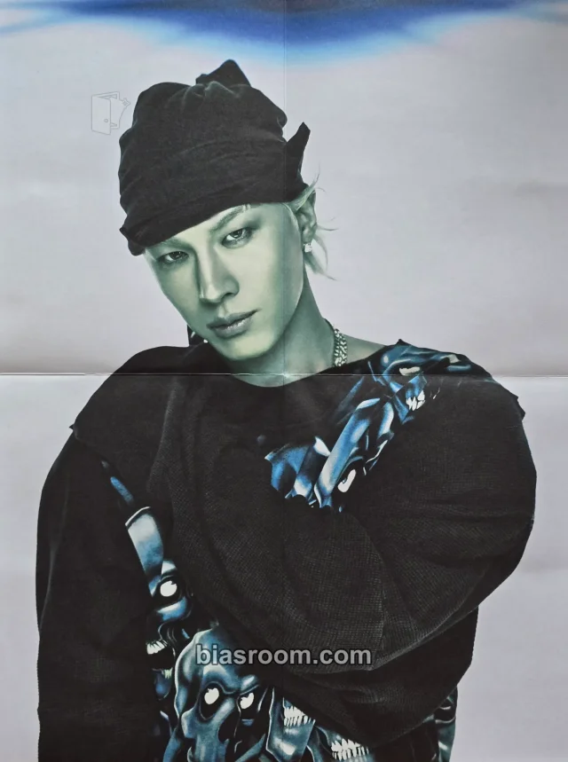 BIGBANG - Taeyang - QUINTESSENCE (Taeyang Solo) Album album inclusion poster blue version