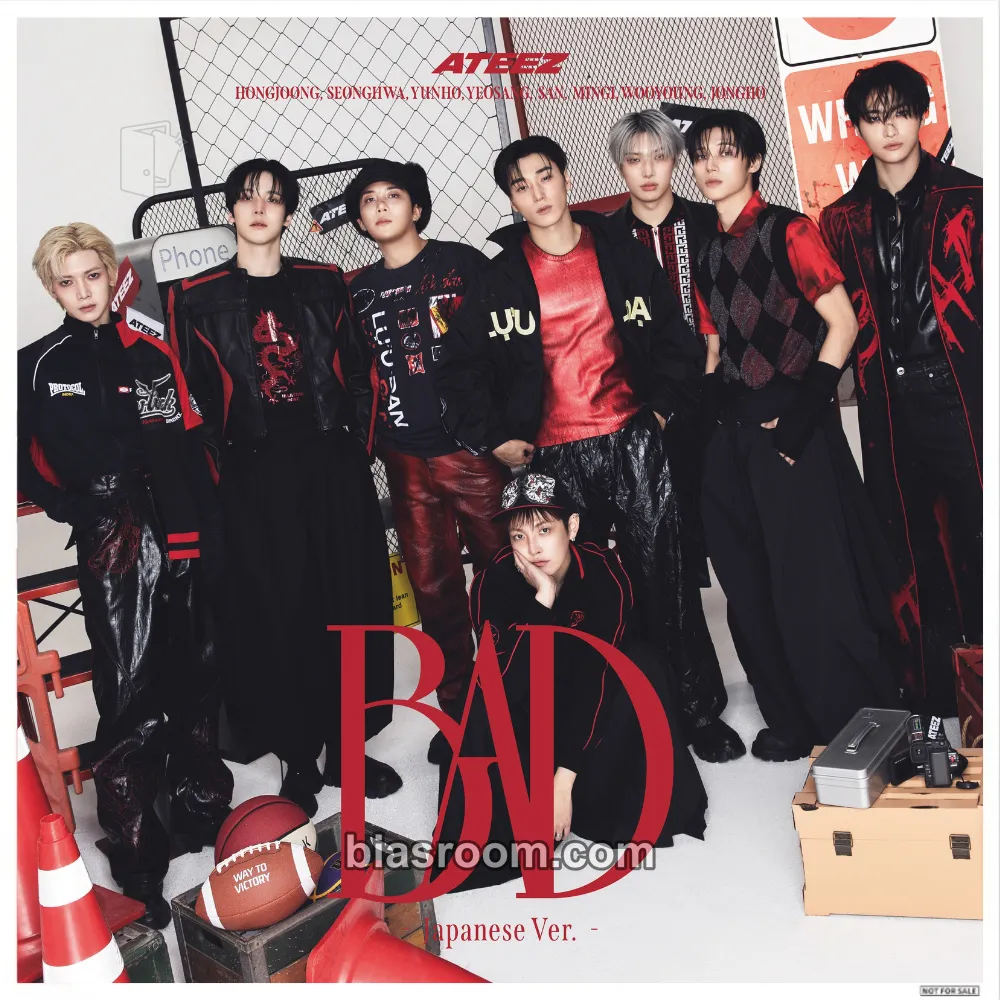 BAD Photocard - ATEEZ - ATEEZ K-pop photocard